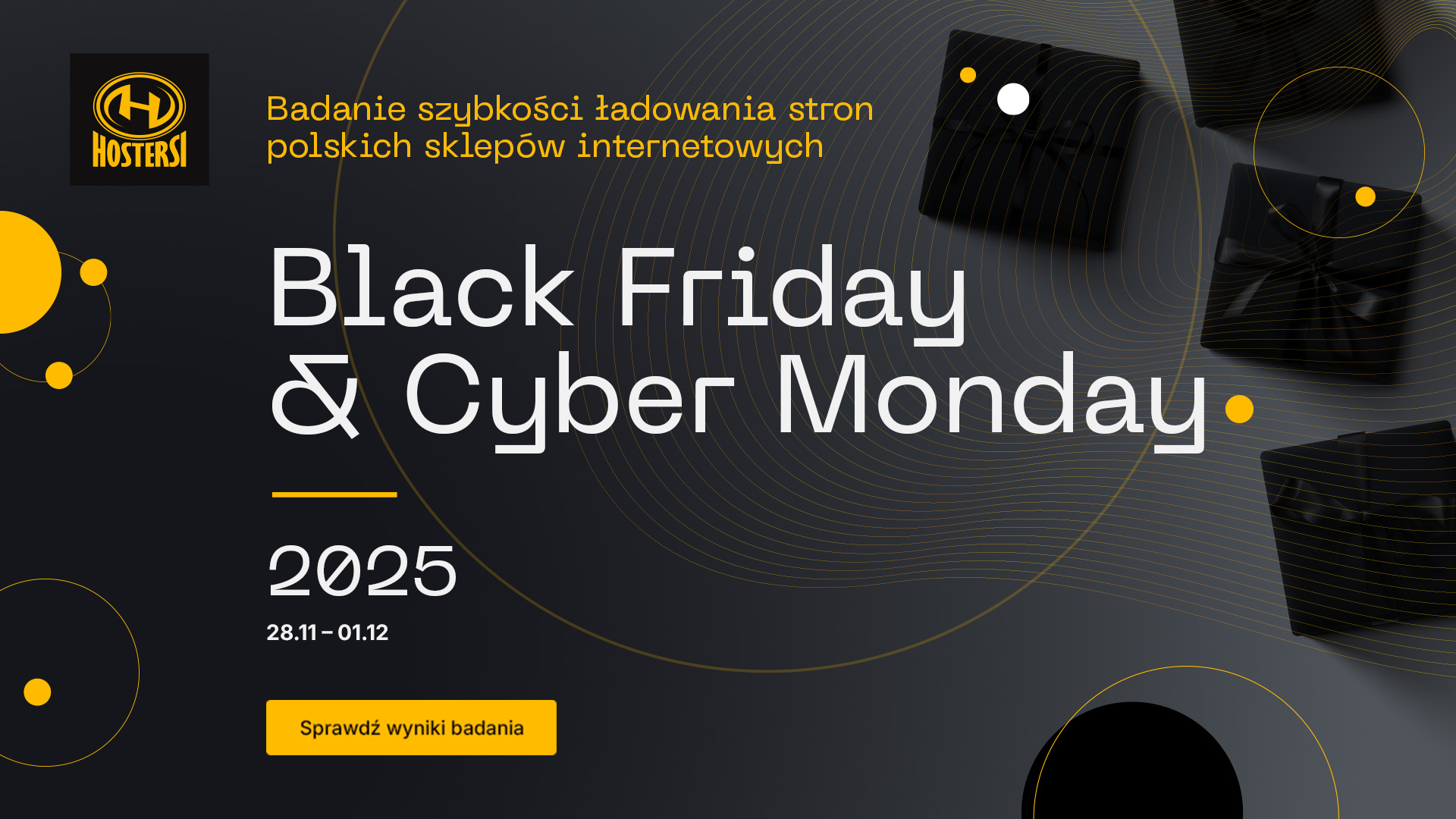 Badanie szybkości ładowania polskich sklepów internetowych podczas Black Weekend 2025