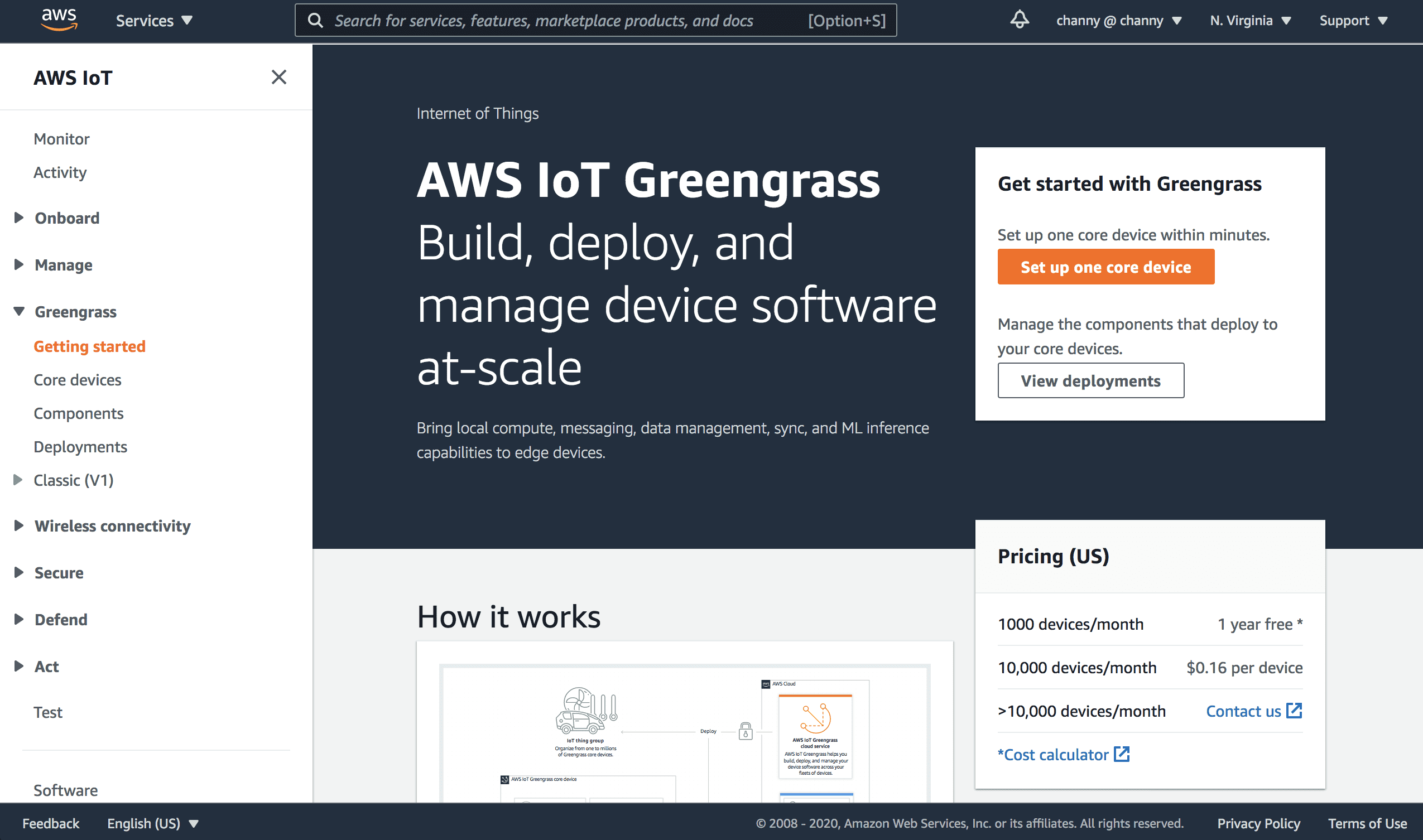 AWS IoT Greengrass