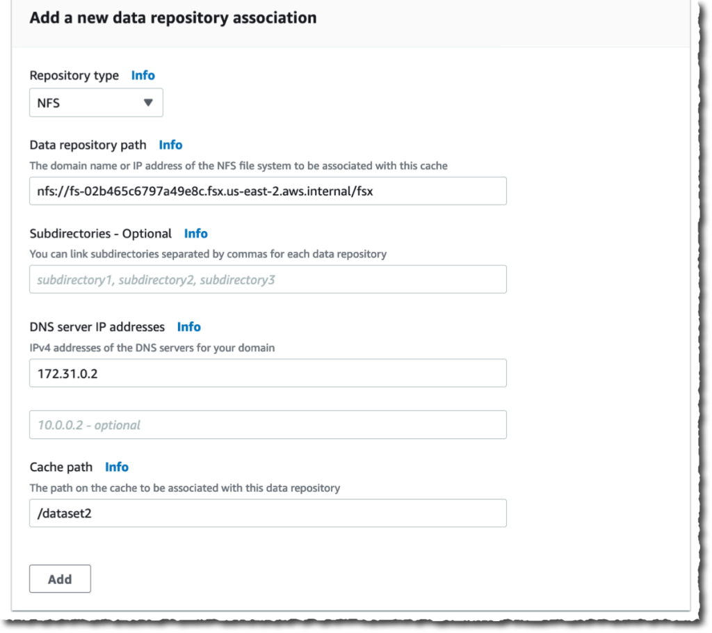 Data Repository Association