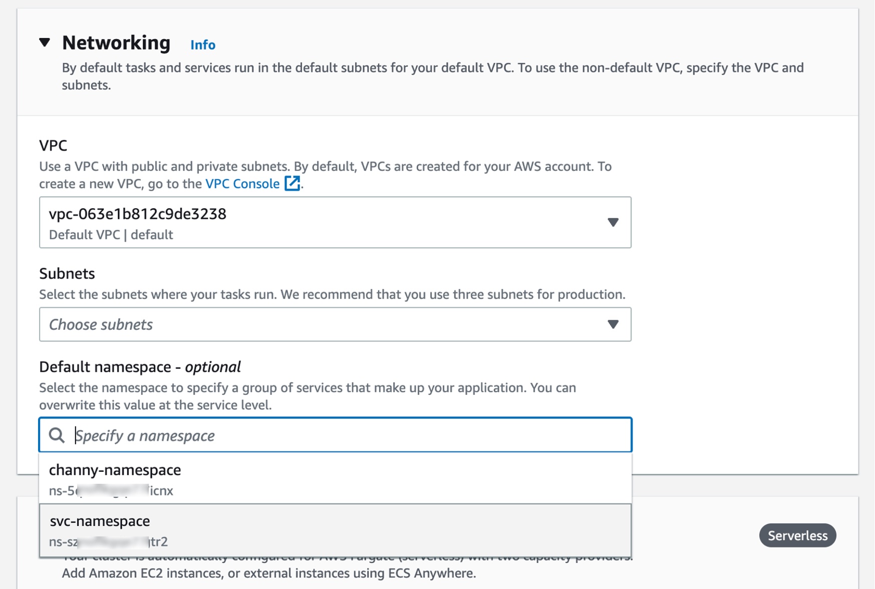 ECS Service Connect