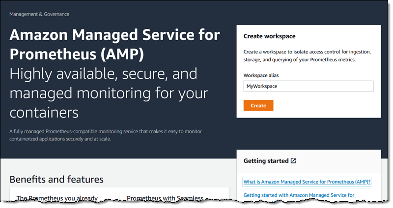 Jak zacząć korzystać z Amazon Managed Service for Prometheus (AMP)