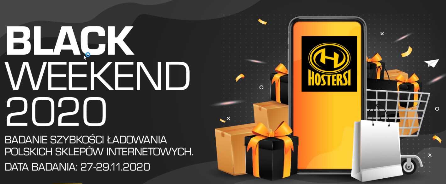 Badanie serwisów e-commerce podczas black weekend