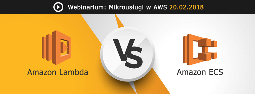 webinarium mikrouslugi w Amazon Web Services