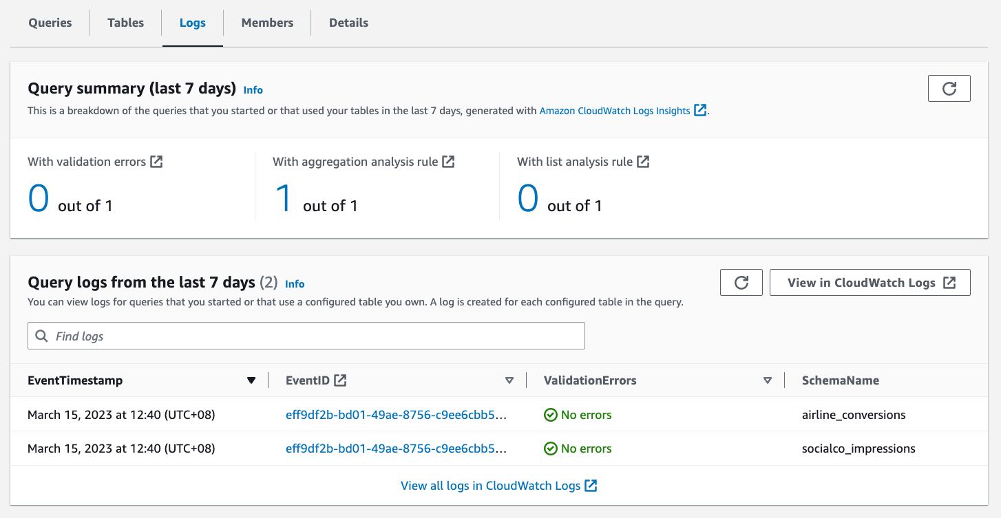 Query Logging