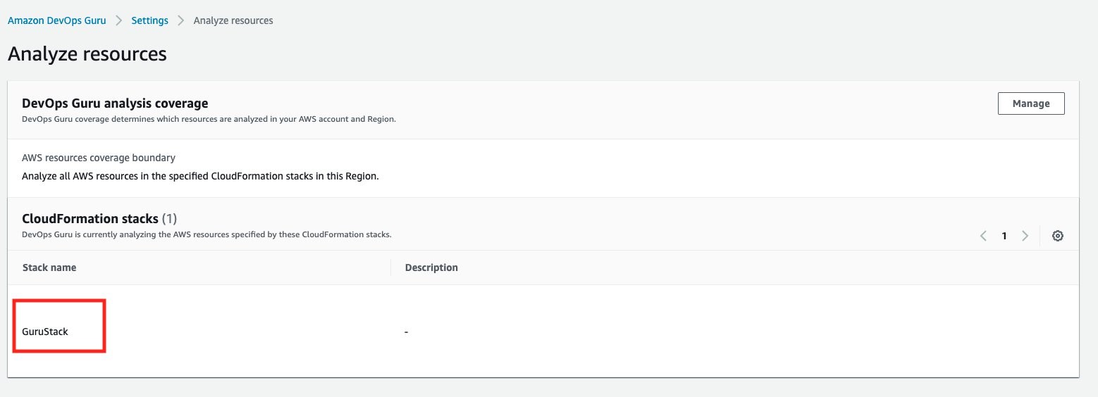 Monitorowanie zasobów AWS stworzonych przez Terraform w Amazon DevOps Guru za pomocą tfdevops