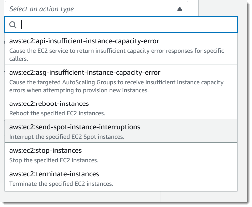 Usługa AWS Fault Injection Service (FIS) 