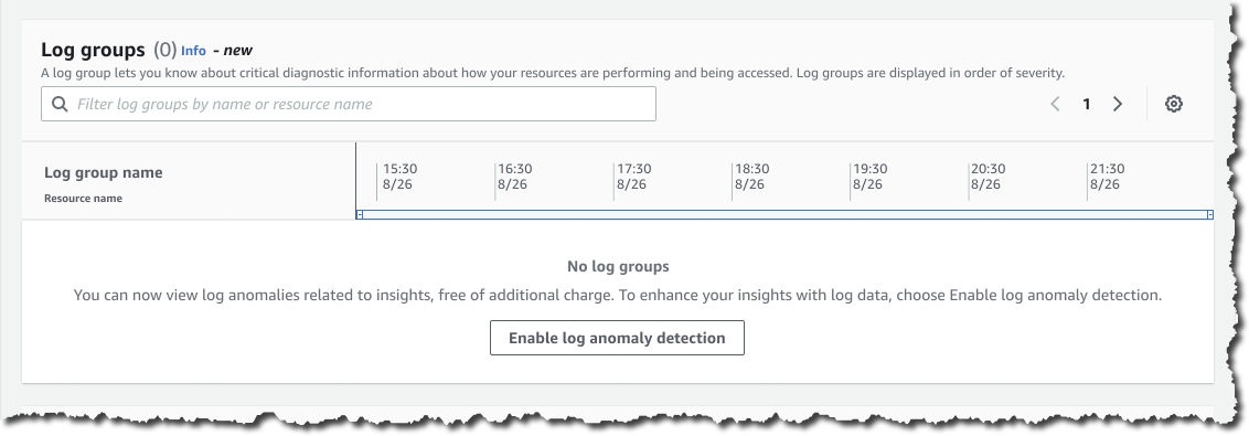 Nowość —Szybkie wykrywanie i rozwiązywanie problemów dzięki nowej funkcji Log Anomaly Detection and Recommendations od Amazon DevOps Guru