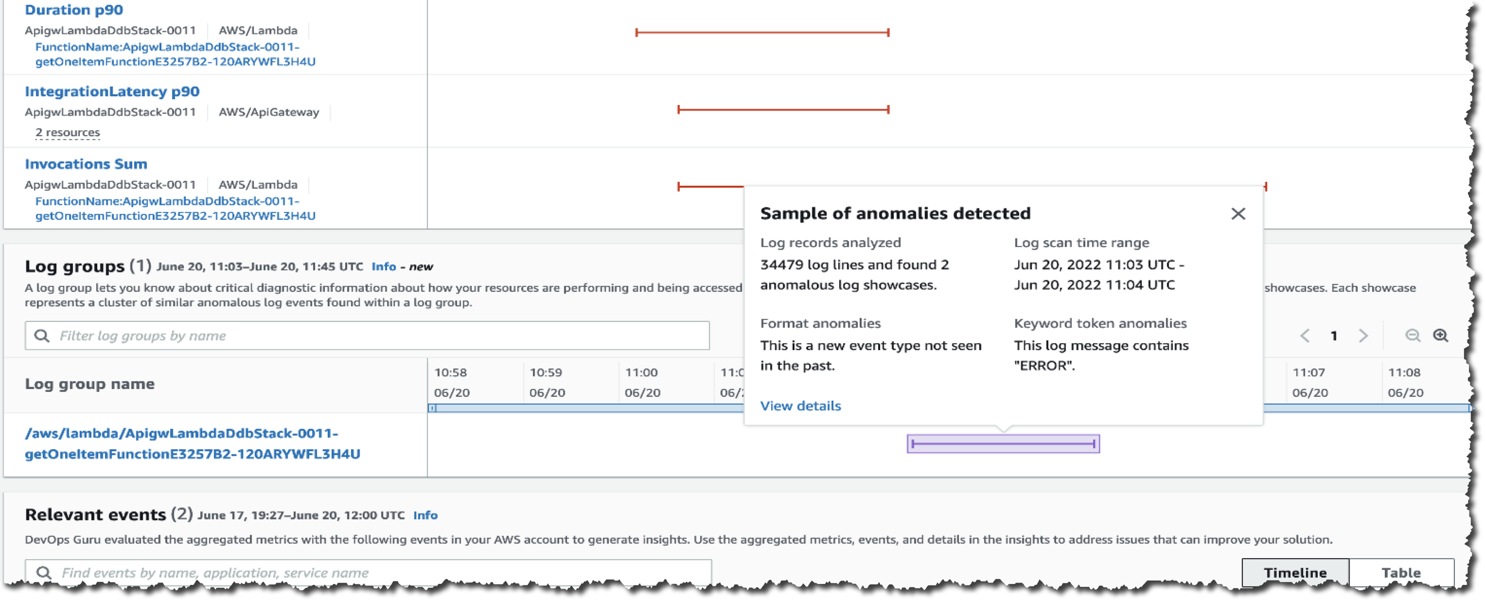 Nowość —Szybkie wykrywanie i rozwiązywanie problemów dzięki nowej funkcji Log Anomaly Detection and Recommendations od Amazon DevOps Guru