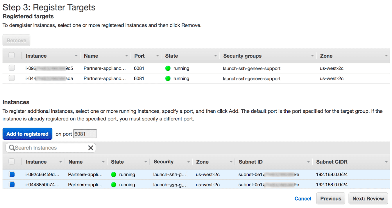 review load balancer