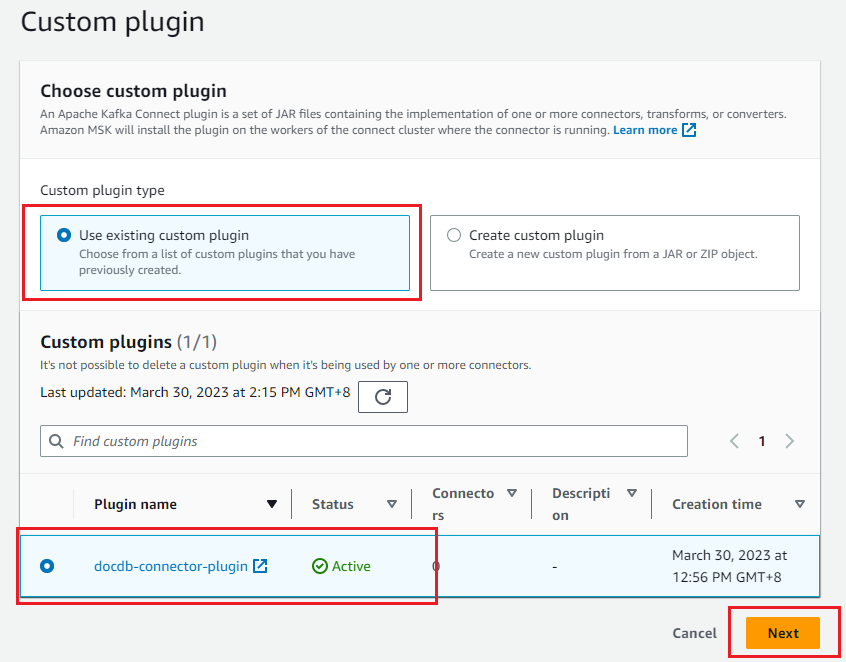 Przesylaj strumieniowo dane za pomoca Amazon DocumentDB Amazon MSK Serverless i Amazon MSK Connect 