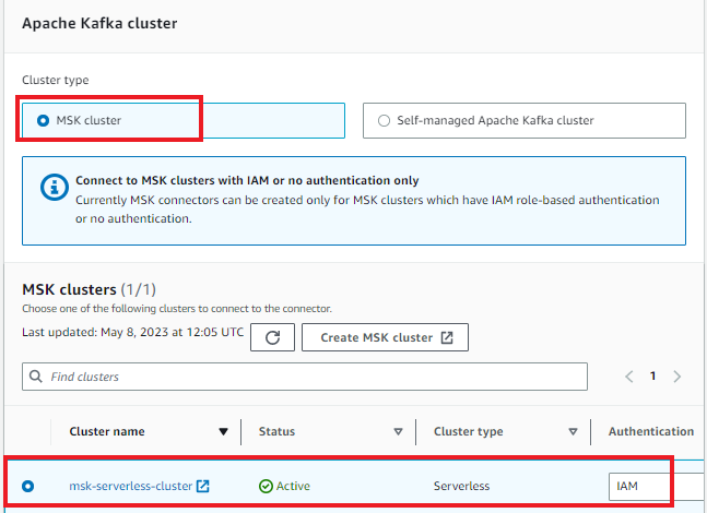 Przesylaj strumieniowo dane za pomoca Amazon DocumentDB Amazon MSK Serverless i Amazon MSK Connect