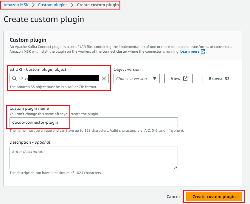 Przesylaj strumieniowo dane za pomoca Amazon DocumentDB Amazon MSK Serverless i Amazon MSK Connect 