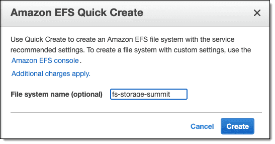 Amazon Elastic File System