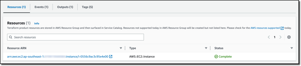 Launching an AWS Service Catalog Product Using Terraform