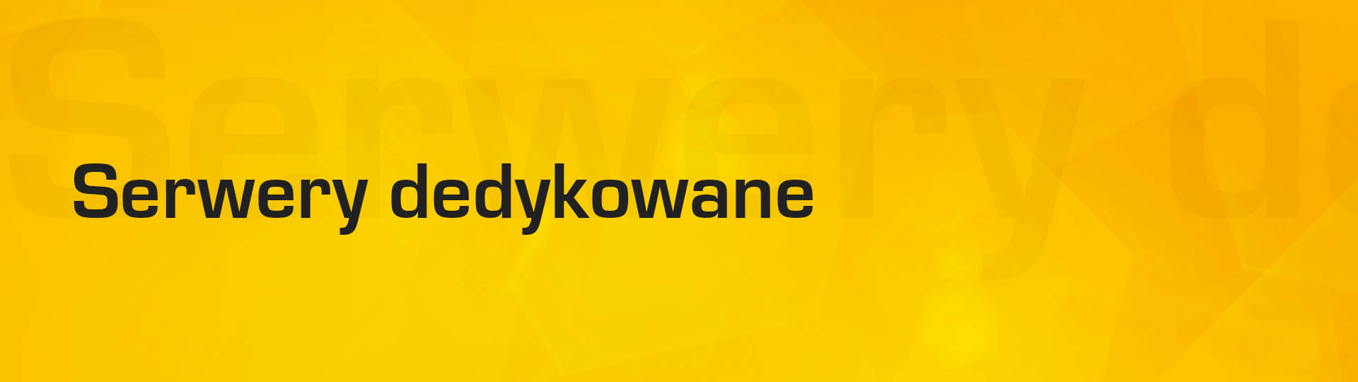 Serwery dedykowane