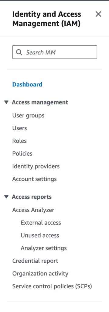 Unused Access Analyzer