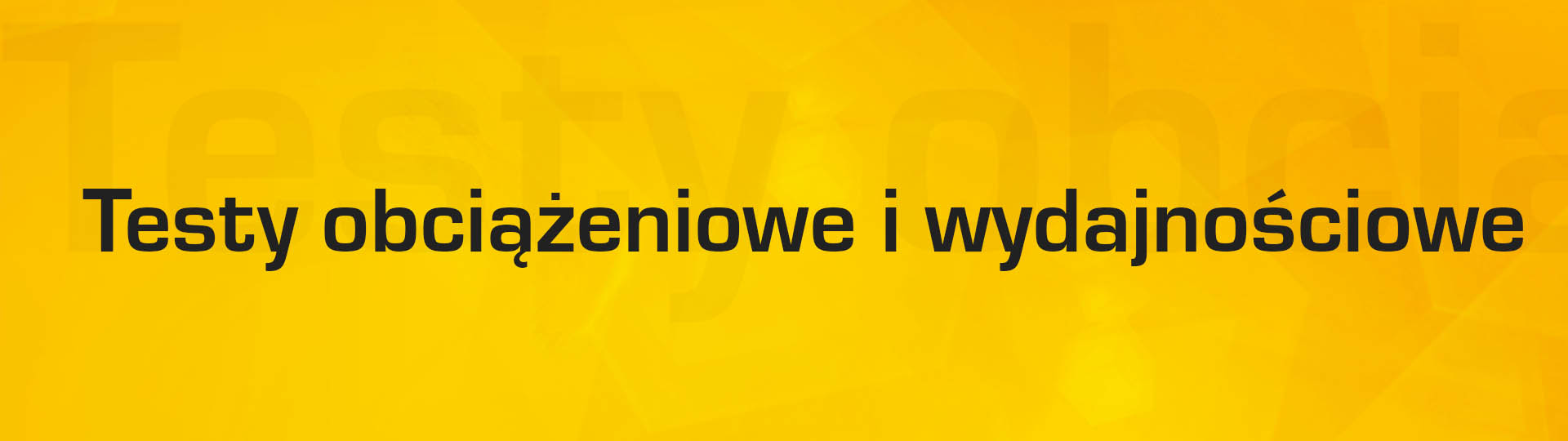 Testy wydajnościowe i obciążeniowe