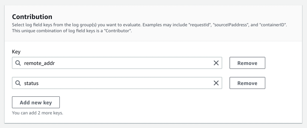 Uzyj uslugi Amazon CloudWatch Contributor Insights do ogolnej analizy logow NGINX 