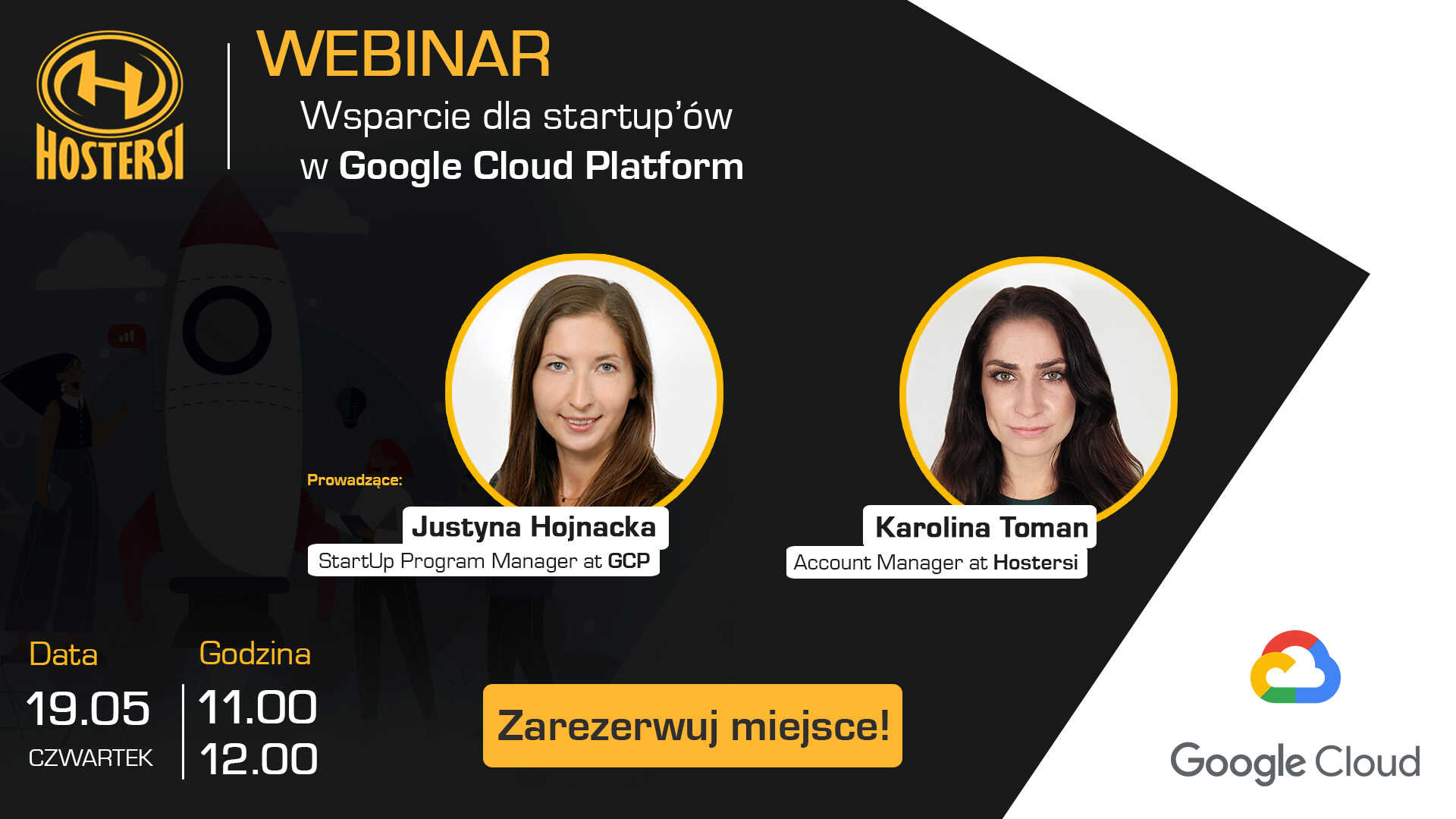 Wsparcie dla startup'ów w Google Cloud Platform