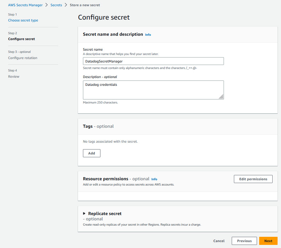 Zarzadzanie Operational Insights opartych na ML z Amazon DevOps Guru do strumienia zdarzen Datadog