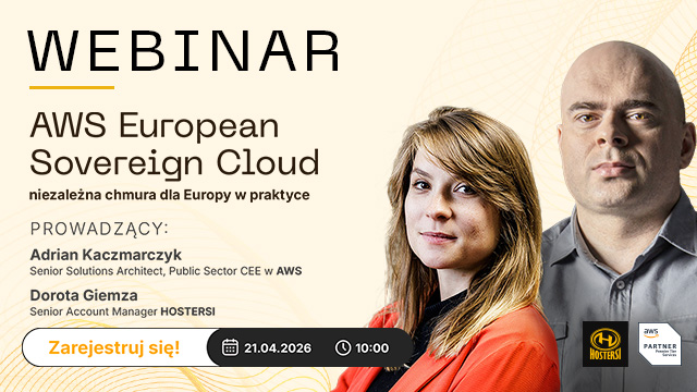 AWS European Sovereign Cloud - niezależna chmura dla Europy w praktyce - zapraszamy na webinar!