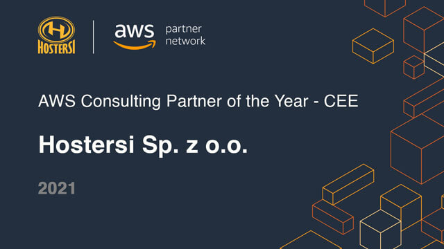 Hostersi z nagrodą AWS Consulting Partner of the Year 