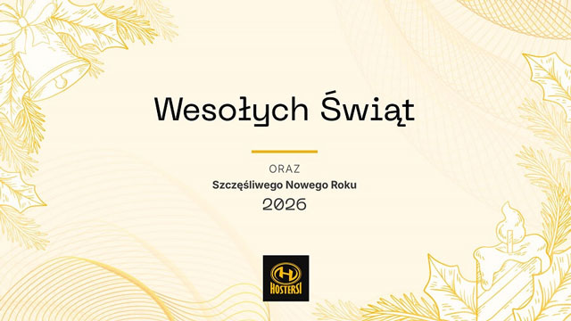Wesołych Świąt i Pomyślnego Nowego Roku